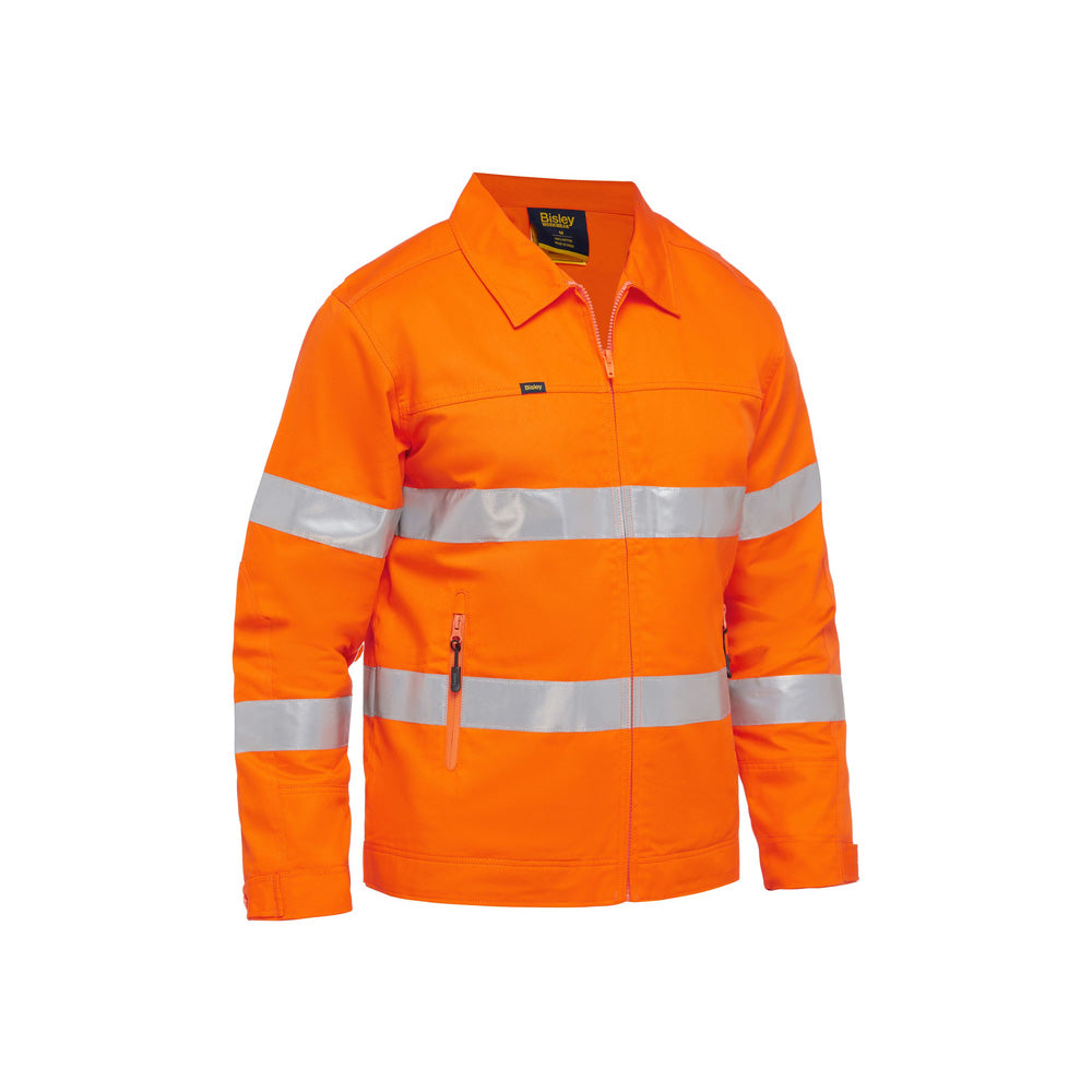 Jacket Hi-Vis Liquid Repellent Drill Taped BJ6919T Orange 6XL_40048122_BJ6919T_BVEO6XL