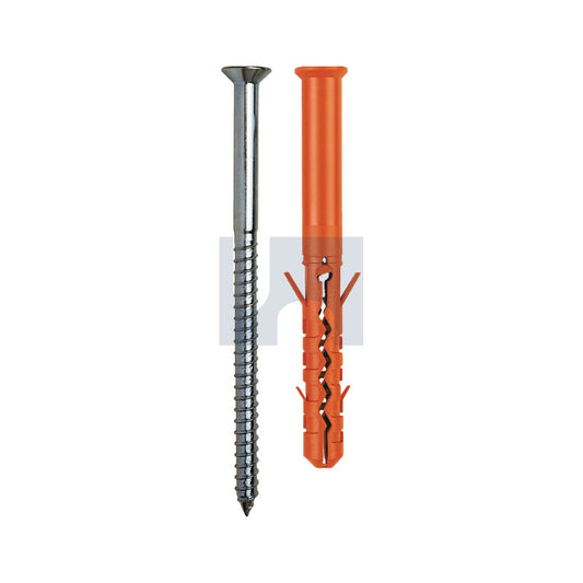 Mbr-St Nylon Frame Plug ZP w/Screw T30 T40 Mungo 10 240/190 - Pk 25_40088750_MUNMBRST1122024