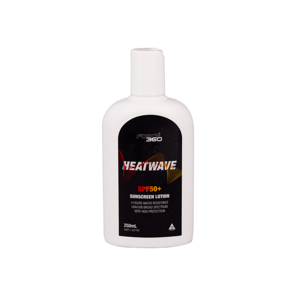Sunscreen Force360 Heatwave 50+ Lotion 250ml Fliptop_620217_SPHW50F-250