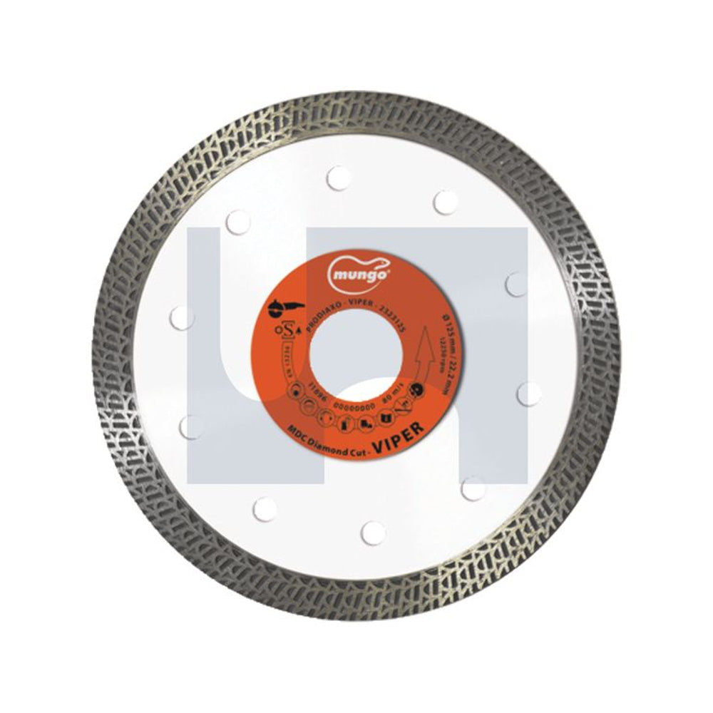 Mdc Viper Diamond Blade Diamond Blade Mungo 125 22.2_40092649_MUDMDCV02323125