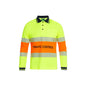 Polo Womens Traffic Control L/S Poly/Cotton Tape Yellow/Orange 22 Workit_40114033_5014TCYO22