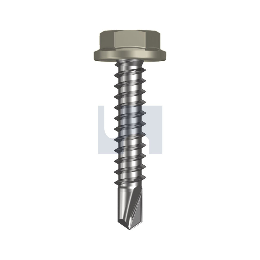 Metal Sds Flanged Hex Head Bushland - Cl4 As3566 #10-16 25 - Pk 1000_40094281_TBUM4FH1016025