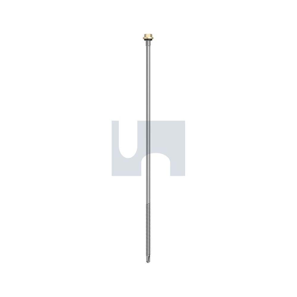 Metal Sds Hex + Washer + Xgrip Primrose - Cl4 As3566 #14-14 300 - Pk 100_40095537_TPRM4XH1414300