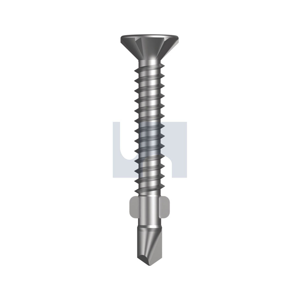 Metal Wings CSK Dover White - Cl3 As3566 Square Drive #8-18 32 - Pk 1000_40098910_TDWG3RQ0818032