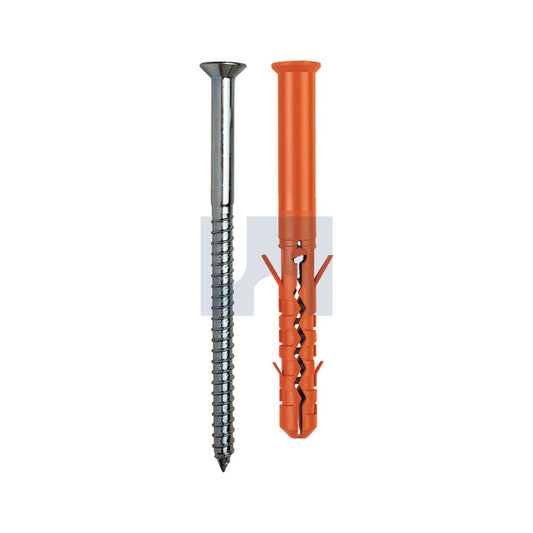 Mbr-S Nylon Frame Plug ZP w/Screw Pozi Mungo 10 160/110 - Pk 50_40088724_MUNMBRS01121016