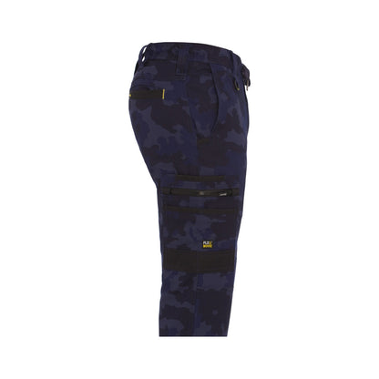 Pants Stretch Camo Cargo Cotton 280gsm Navy 107R Bisley_40114776_BPC6337_PPCTR07