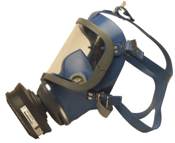 Mask Full Face Polycarbonate SR200 Sundstrom Rubber Head Harness 267440 110-04852