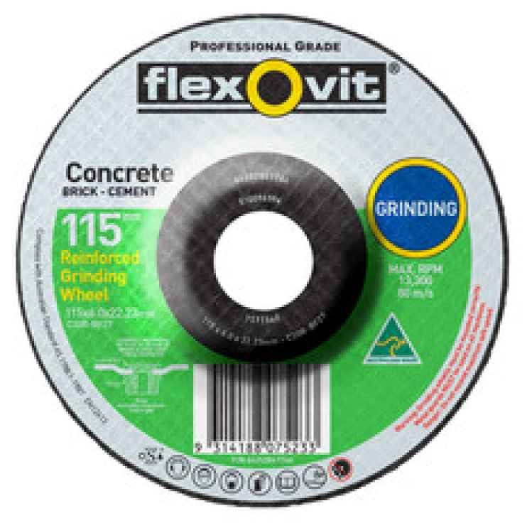 Disc Grinding Masonry 115 x 6 x 22mm Flexovit 79012579 66252841766