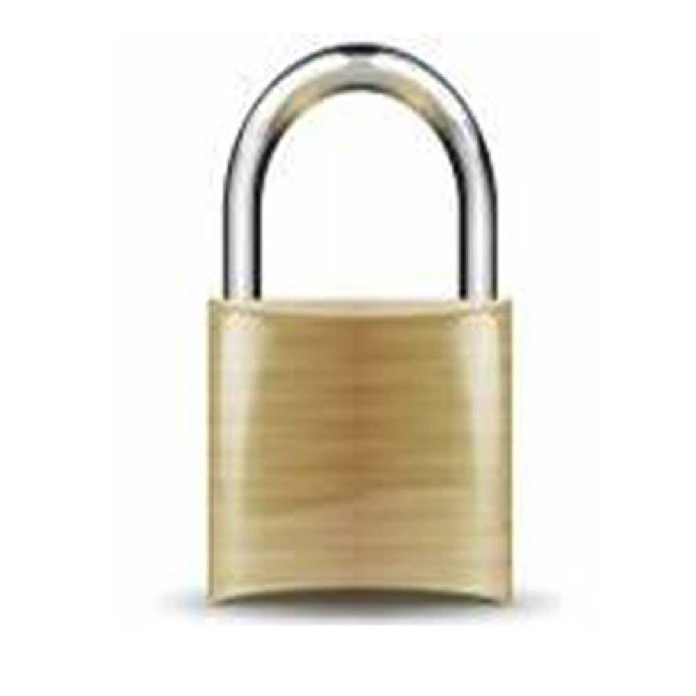 Padlock Brass 30/13mm KD Buidec 4221001 1232-13KD