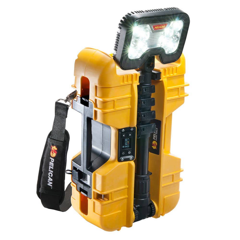 Light Work Remote Area LED 12V 6000 Lumens Yellow Pelican 204321 PE9490Y