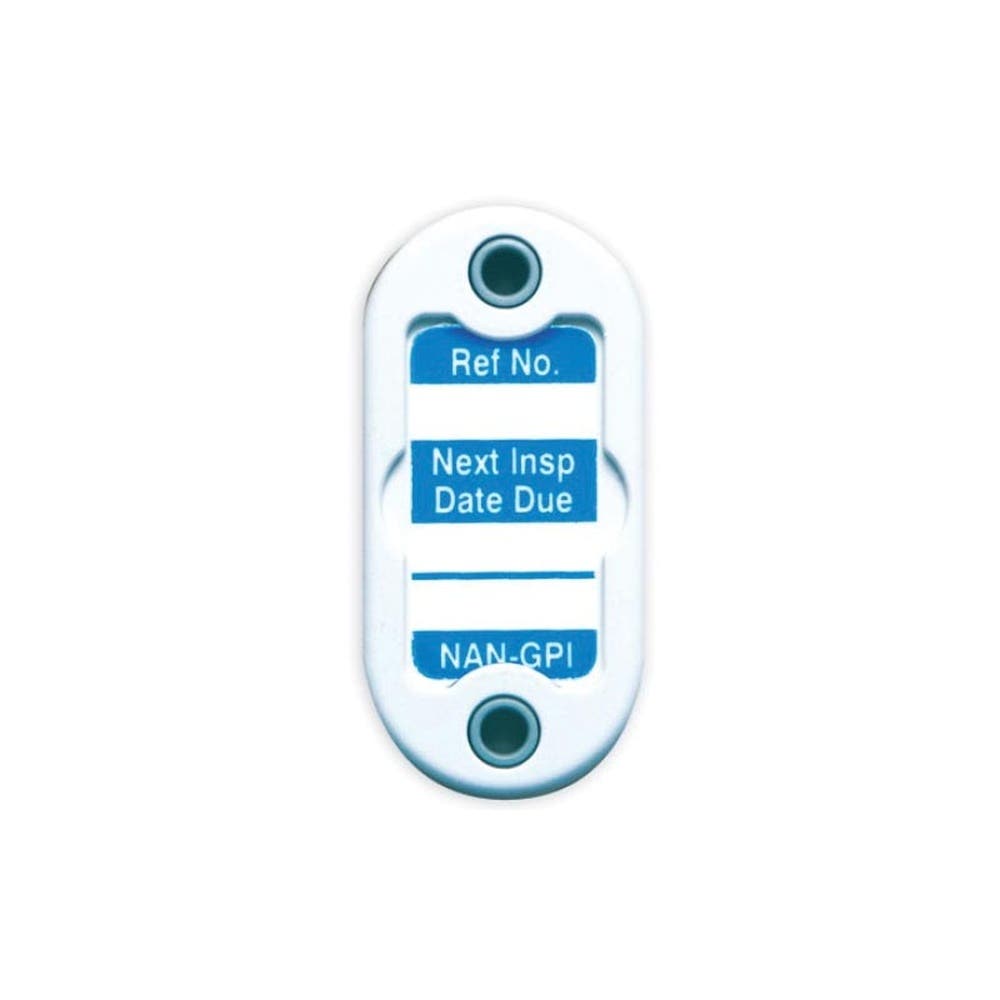 Tag Nanotag Insert '' Next Inspection Date'' Blue 100pk 204845 857107
