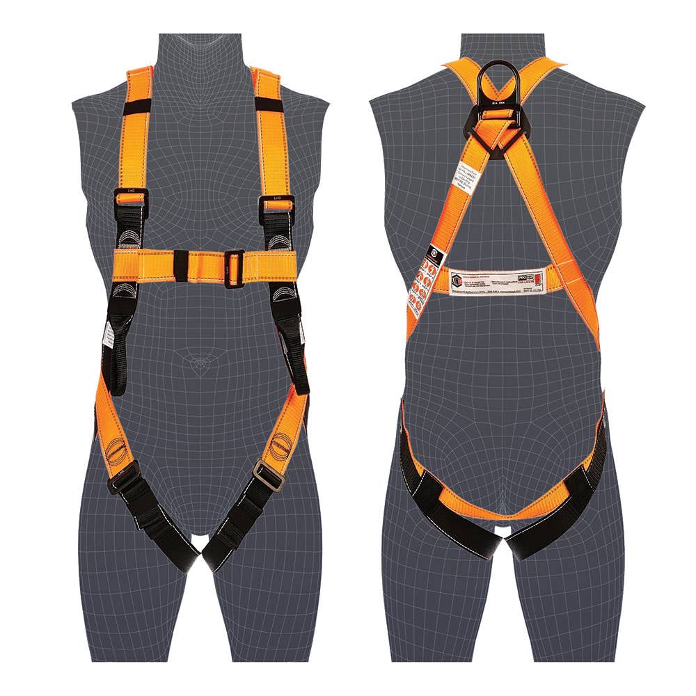 Harness Elite Riggers Stainless Steel M/L LINQ 197837 H301SS
