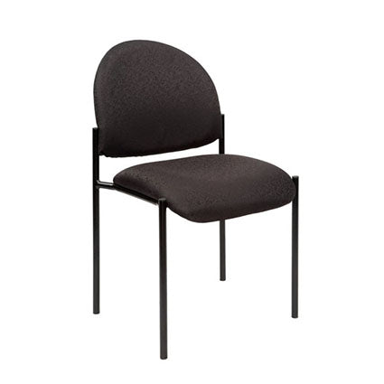 YS11B Visitor Fabric Stacking Chair No Arms Black_1007859_YS11B BLACK