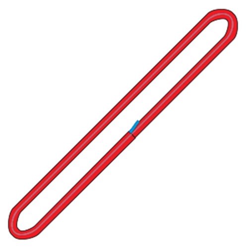 Sling Round Hi Tenacity Red WLL 5T x 2m 91180025 MRS5000X2