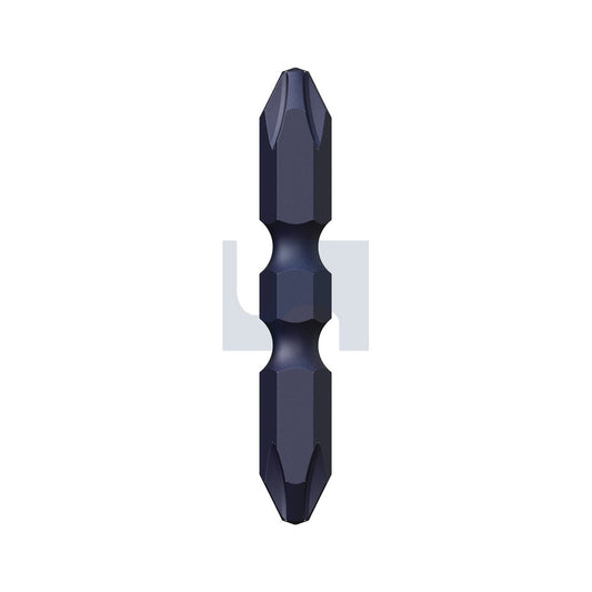 Double Ended Ph S2 Alloy Steel Standard Drive Bit 1/4'' Ph2 45 - Pk 25_40098960_TXDDDPHS20045