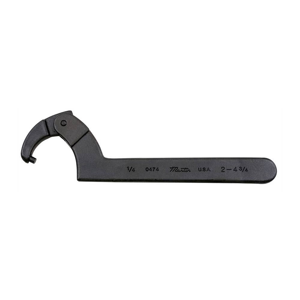 Pin Hook Spanner Adjustable 1/4'' Pin 32 - 80mm 2103004 276-0472A