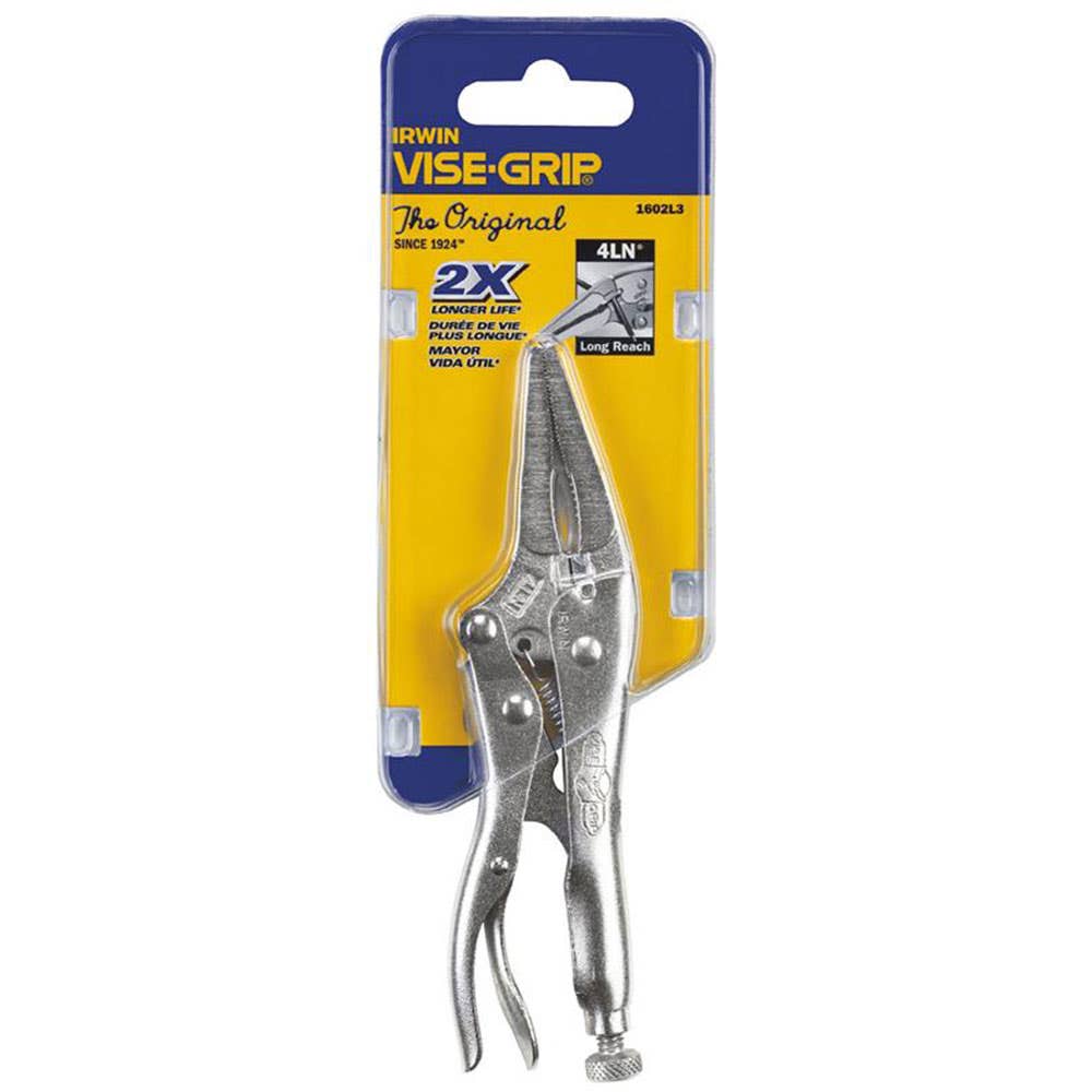Pliers Locking 100mm Long Nose Vise Grip 2112001 586-4LN-3