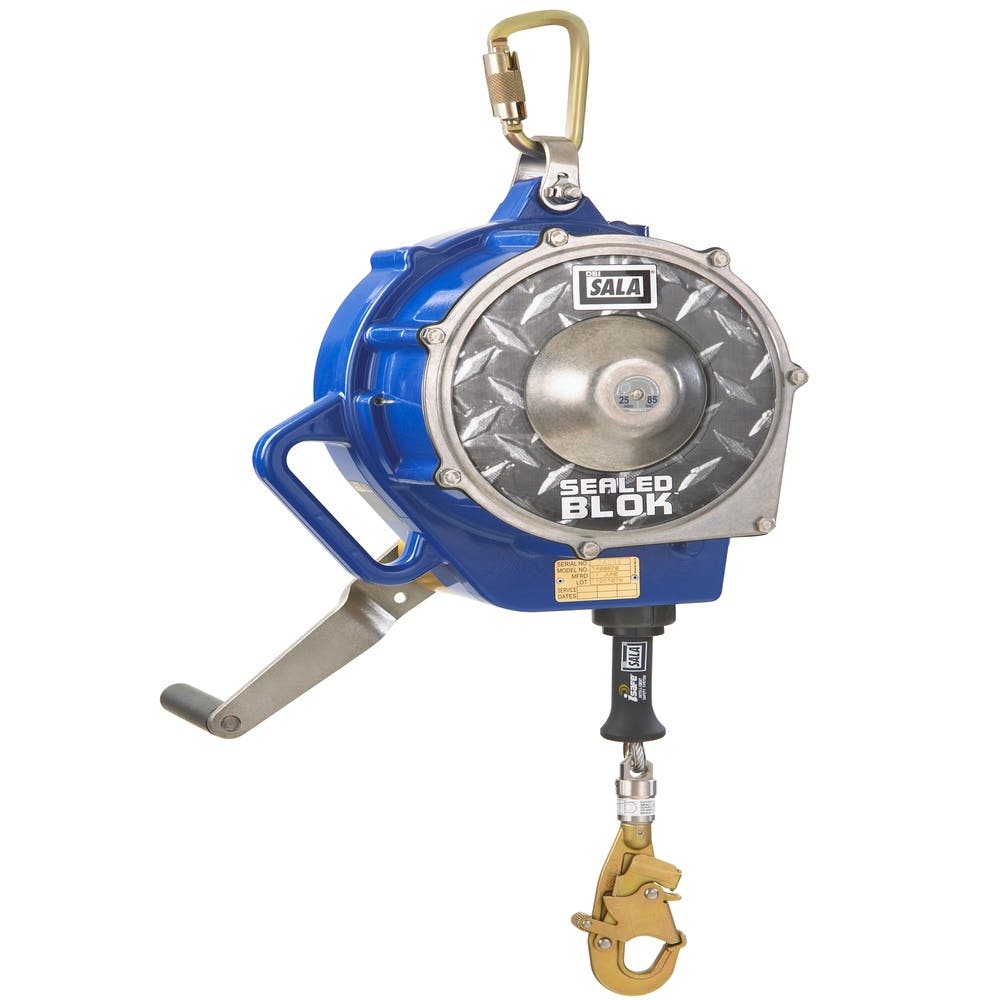 Self-Retracting Lifeline Sealed Blok Cable With Winch & Snap Hook 25m_212279_7100313912