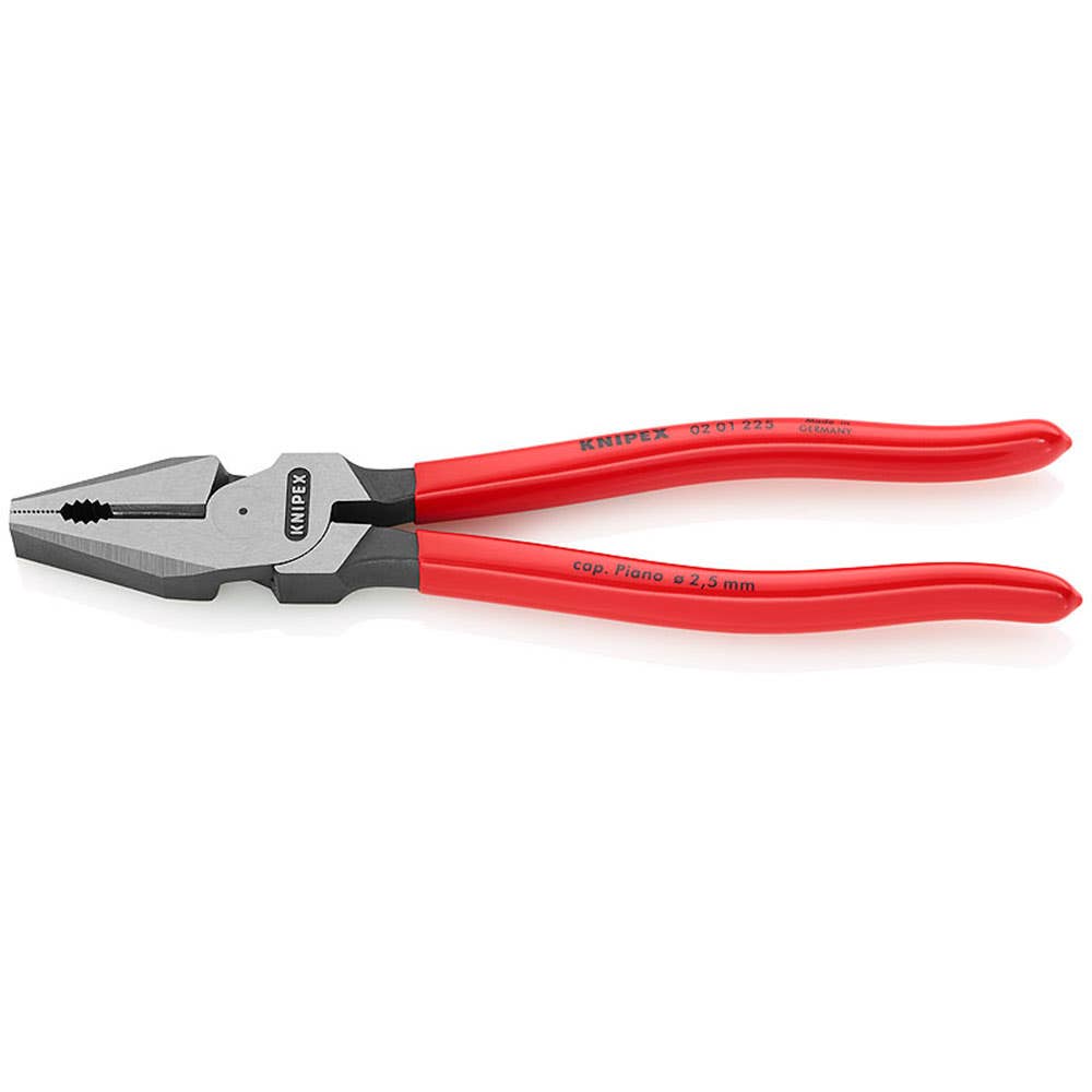 Plier Combination Plain Knipex 02-01 225mm 212682 0201225