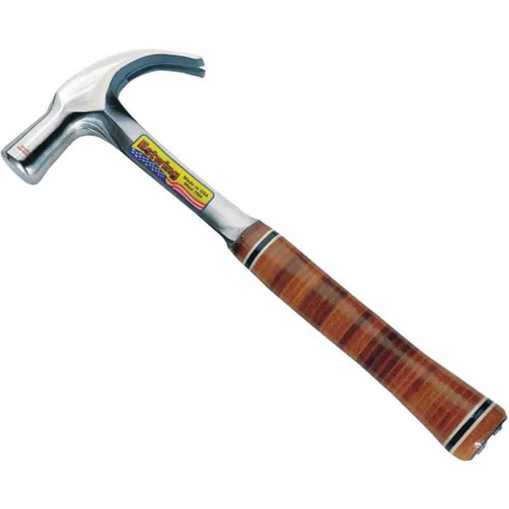 Claw Hammer Steel Handle & Leather Grip 567g 24oz 2132006 CH24STL