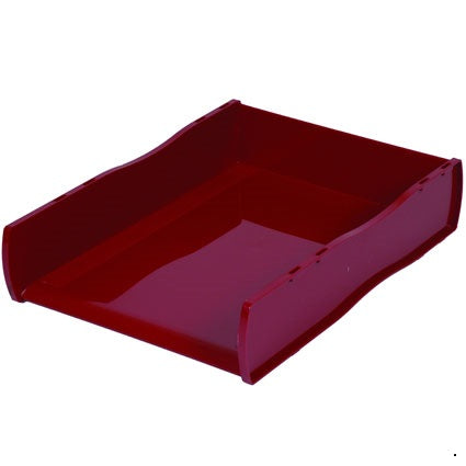 Esselte Nouveau Document Tray 355X261X75mm Burgundy_38657106_46798
