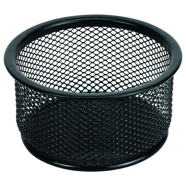 Esselte Paper Clip Holder Mesh 97X97X48mm Black_215040301_50676