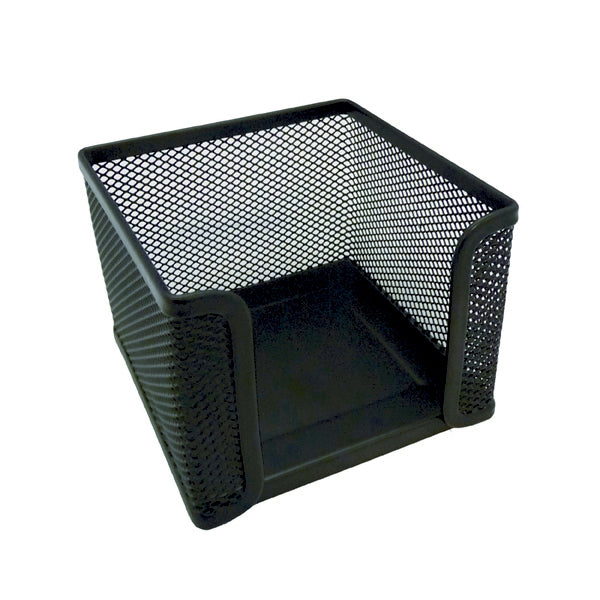 Esselte Mesh Memo Cube Only Metal Black_1010123_47553