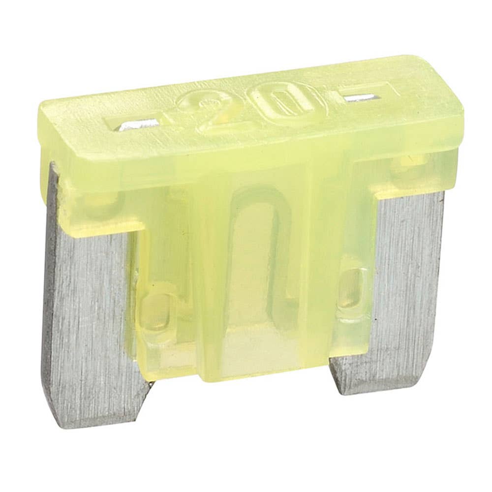 Fuse Blade Micro 20A Yellow Pk 5 Narva 52520BL 154850 52520BL