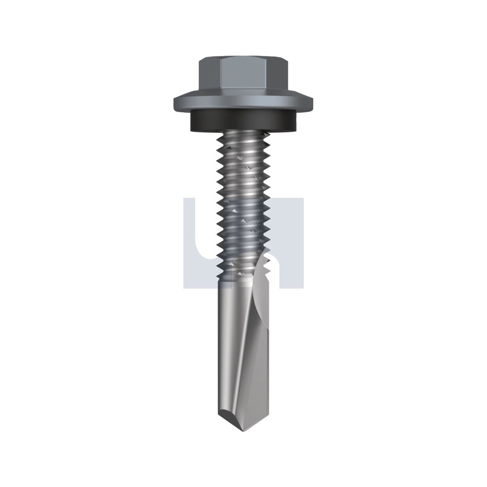 S500 Sds Hex Head + Washer Basalt - Cl4 As3566 #12-24 32 - Pk 1000_40098202_TBA54SH1224032