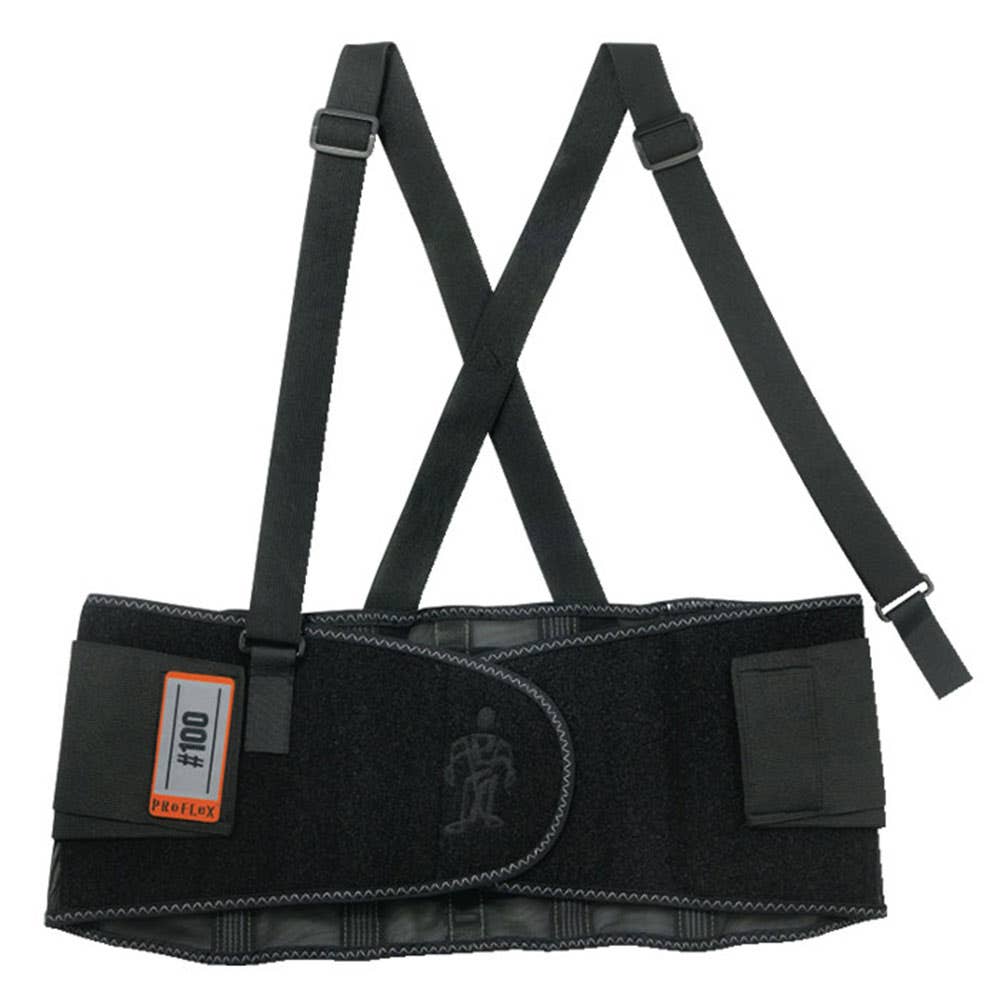 Support Back Black Medium Proflex 100 217890 11383