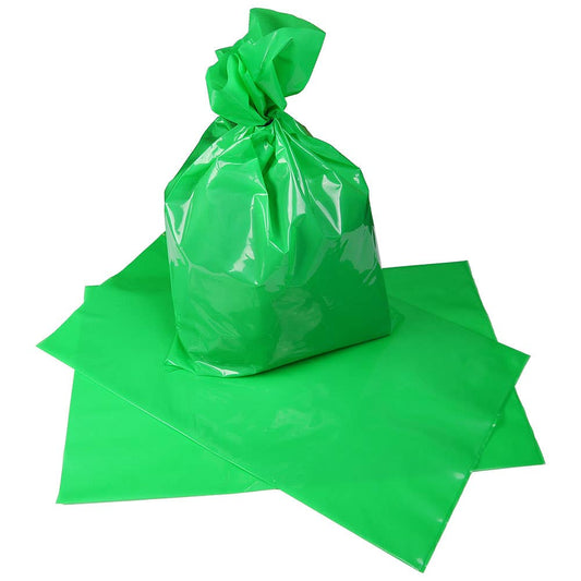 Plastic Sample Bags 150um Green UV 450 x 750mm 21819003 LDMBA45