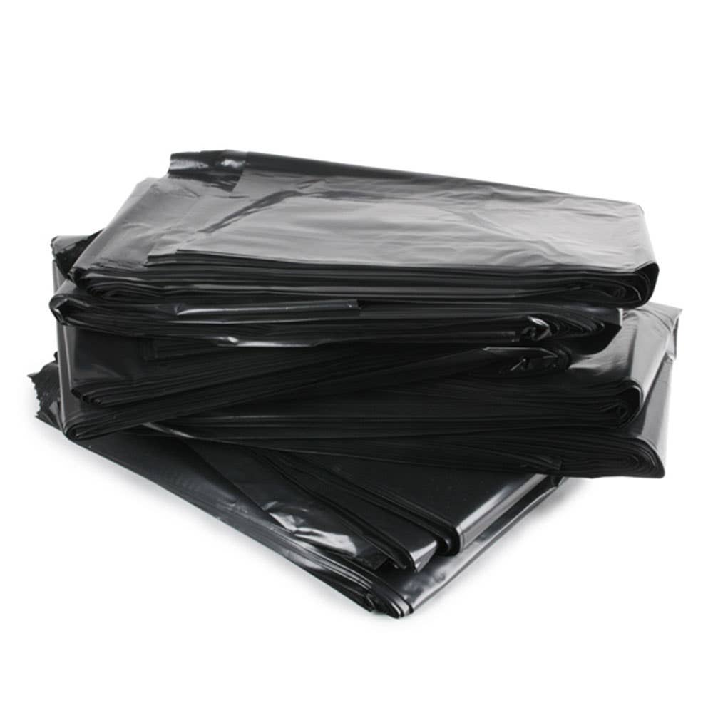 Bin Liners HDPE Council Bags Black 240L Pk 50 21825001 HDB240LBIO