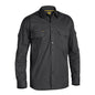 Shirt L/S Cotton Airflow Ripstop Charcoal 2XL Bisley_207903_BS6414_BCCG2XL