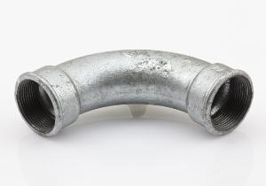 Bend Galvanised Female x Female 90 Deg 1'' BSPT 25mmNB 94550013 LBD25