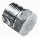 Plug Hex Forged Steel 3000lb 1'' NPT Galvanised 25mmNB 88895919 PP25G