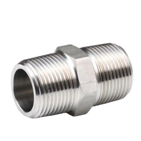 Nipple Hex Forged Steel 3000lb 1/2'' NPT Galvanised 15mmNB 88896597 PN15G