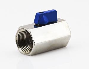 Valve Ball Mini Stainless Steel Female x Female 1/4'' 99210027 SBTM-1R(FF)008
