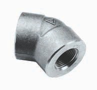 Elbow Forged Steel 3000lb Female x Female 45 Deg 1/2'' NPT Galvanised 15mm 98520005 PEF15G