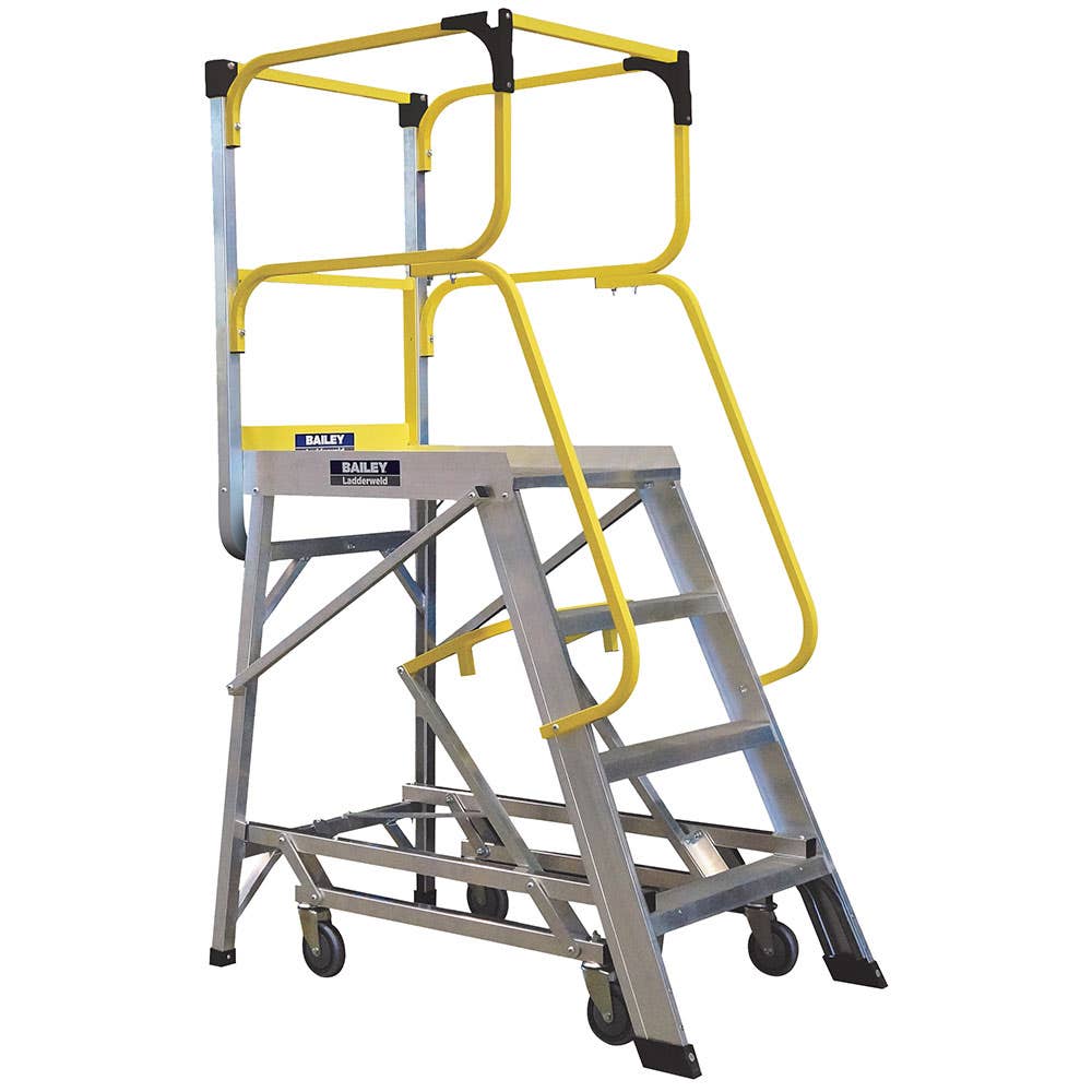 Aluminium Access Platform Ladder 1.1m 200kg 227222 FS13592