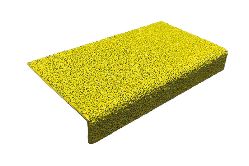 Anti-Slip Stair Nosing Industrial Grade Yellow 600 x 180mm 484368 02-460
