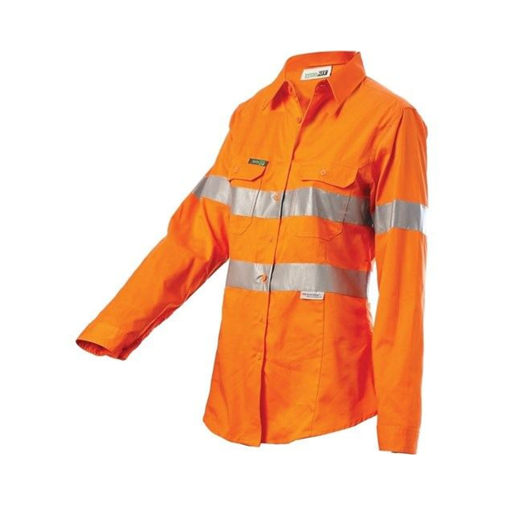 2012 Hi-Vis Women's Lightweight Cotton Shirt_2012
