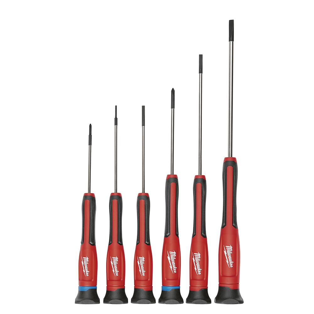 Precision Screwdriver 6 Piece Set Milwaukee 226954 48222606