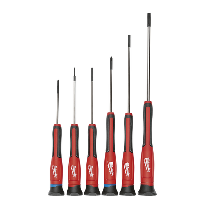 Precision Screwdriver 6 Piece Set Milwaukee 226954 48222606