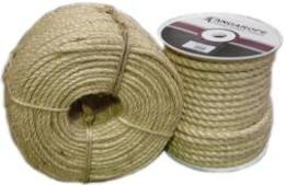 Rope Sisal 3 Strand Spool 4mm x 300m Kangarope 88821292 SS04S300