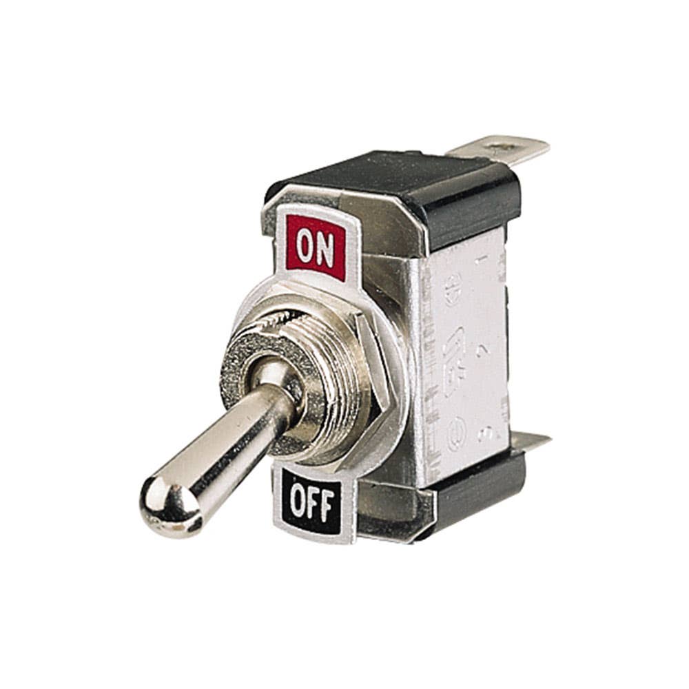 Switch Terminal Metal Toggle Off/On 12/24V  20/10A Narva 228221 60060BL