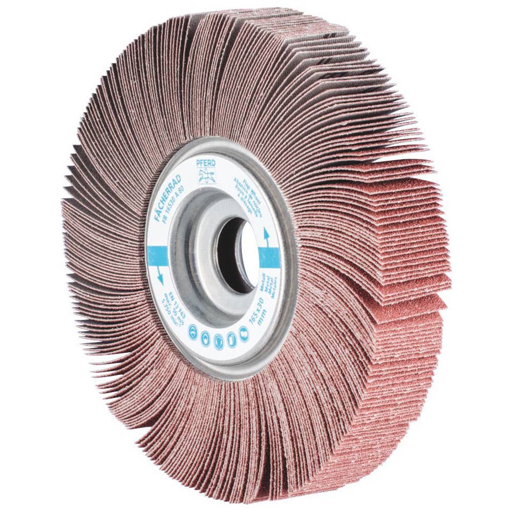 Wheel Flap 165 X 50 x 25.4mm Alu/Oxide A40 Pferd 228949 44732081