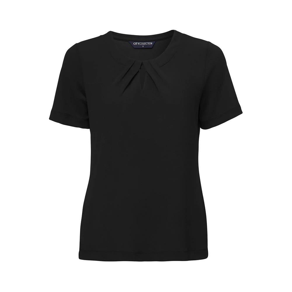 Key Hole Knit S/S-2295-BLK-M 455735 2295-BLK-M