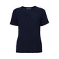 Shirt S/S Key Hole Knit Navy Large 2295 City Collection 545068 2295-NAV-L