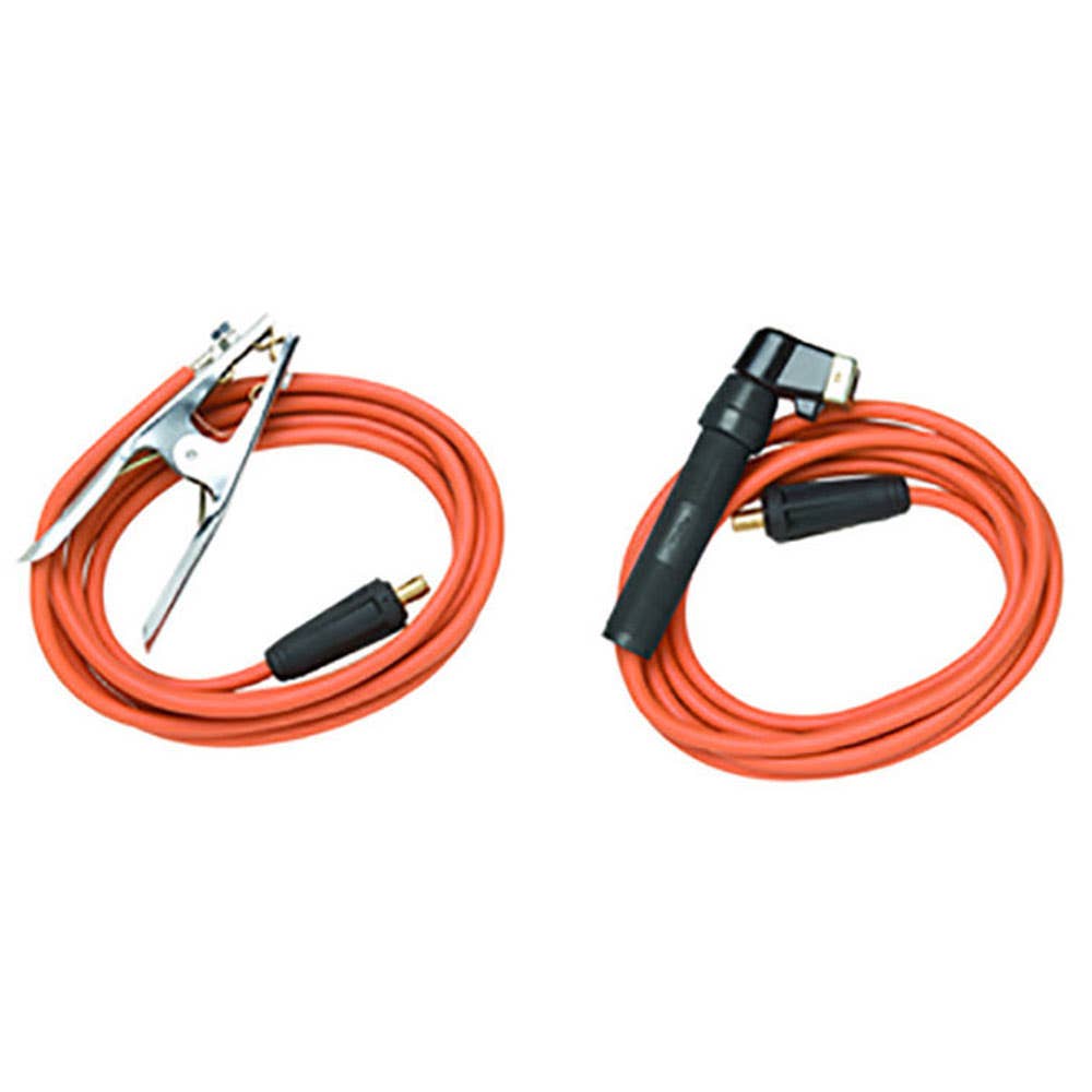 Weldskill 250A Welding Lead Set 4m Cable 25mm2 50mm Plug Twist Lock Holder 231508 WS42550