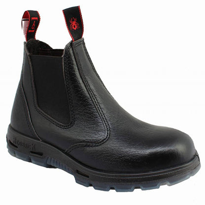 Boots Steel Toe Elastic Side TPU Sole Rambler Black 5 Redback 40011201 USBBL-5